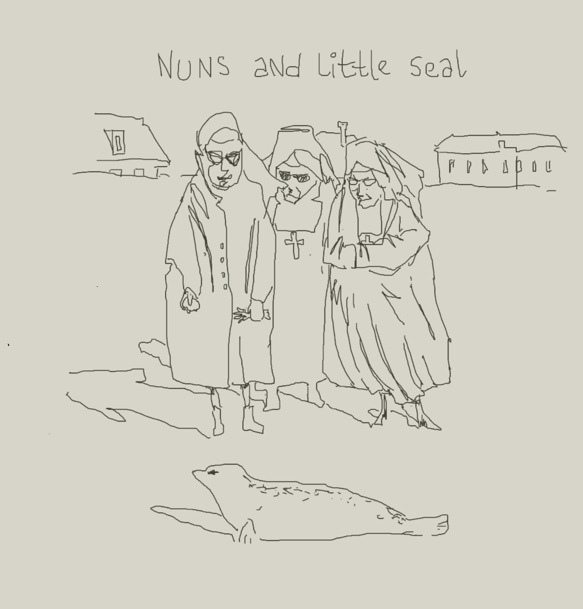 Nuns and seal