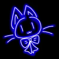 Uhh Blue Neon Cat?
