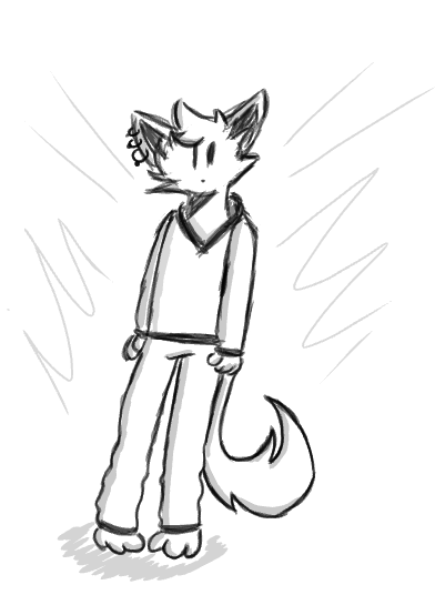 Random Furry Standing Alone!