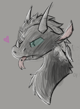 Dragon creature ish head