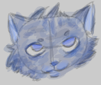 blue cat