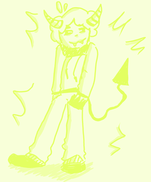 Yellow demon boi 