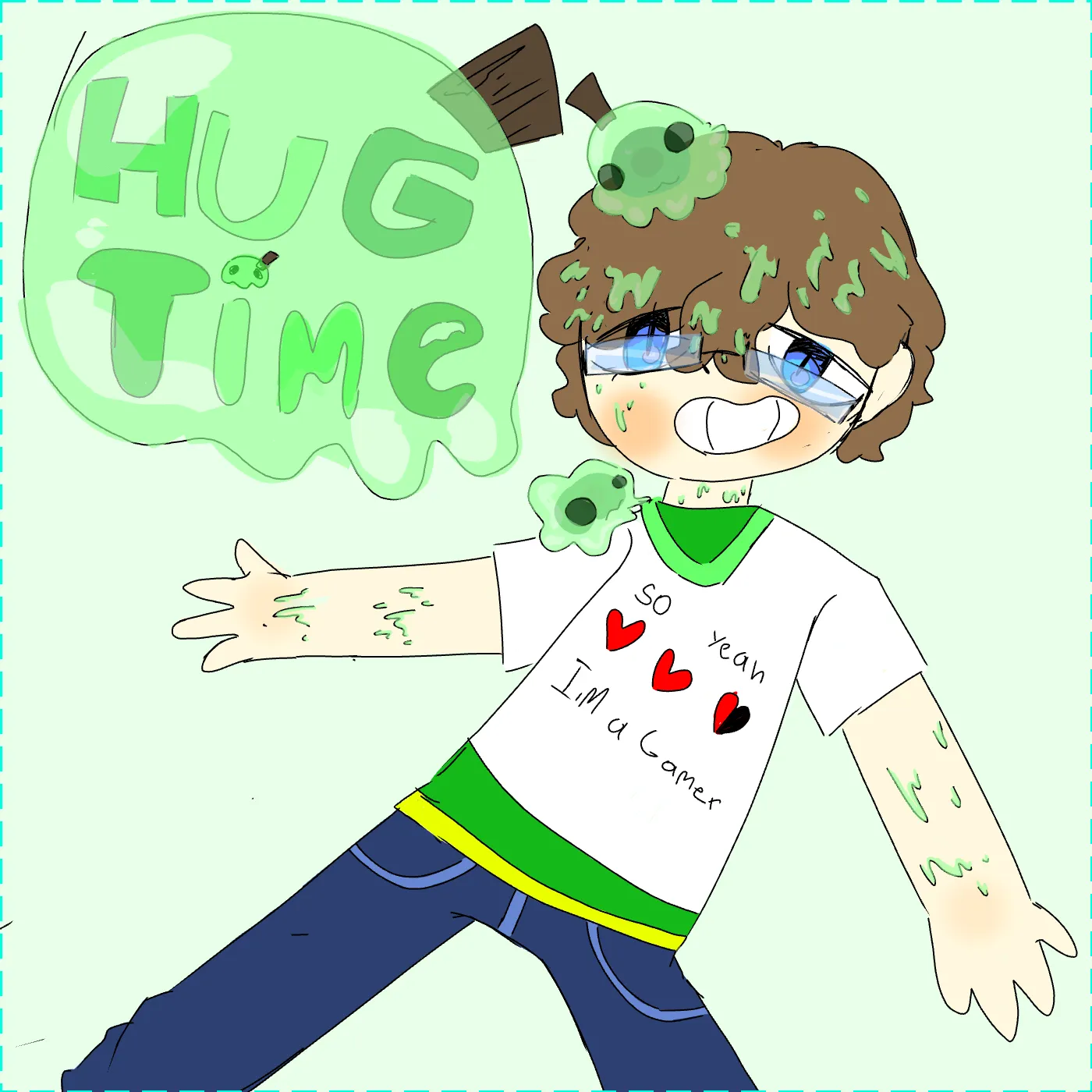 Hug-Time with slime!