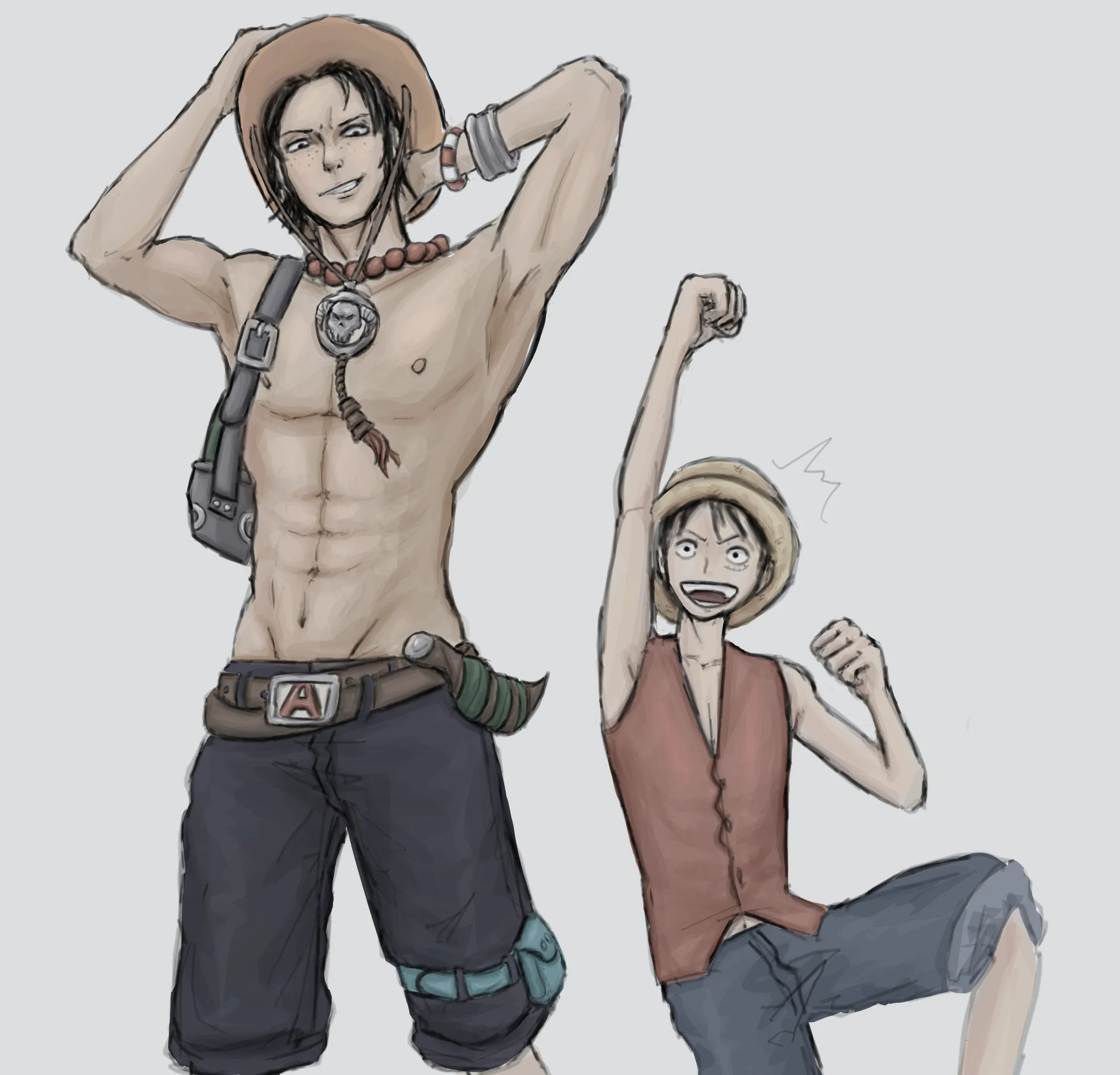 Ace & Luffy