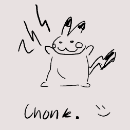 Chonkachu. (Drawn by Jef)