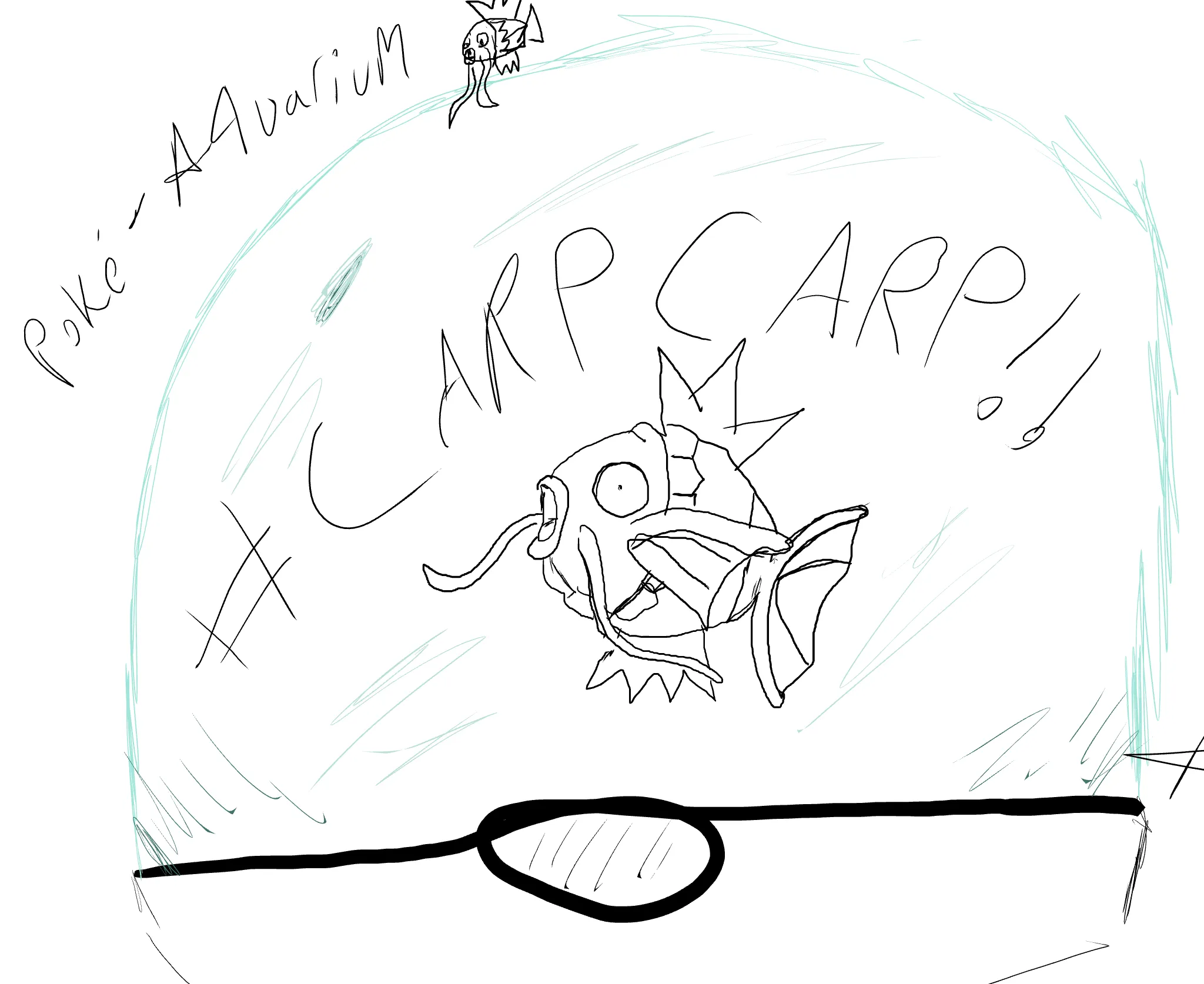 magiccarp - Pokeball aqaurium