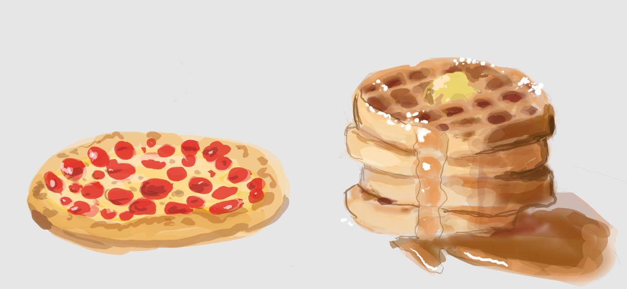 pizza n wafflez