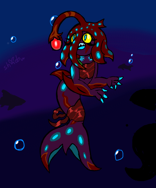 Deep sea mermaid child