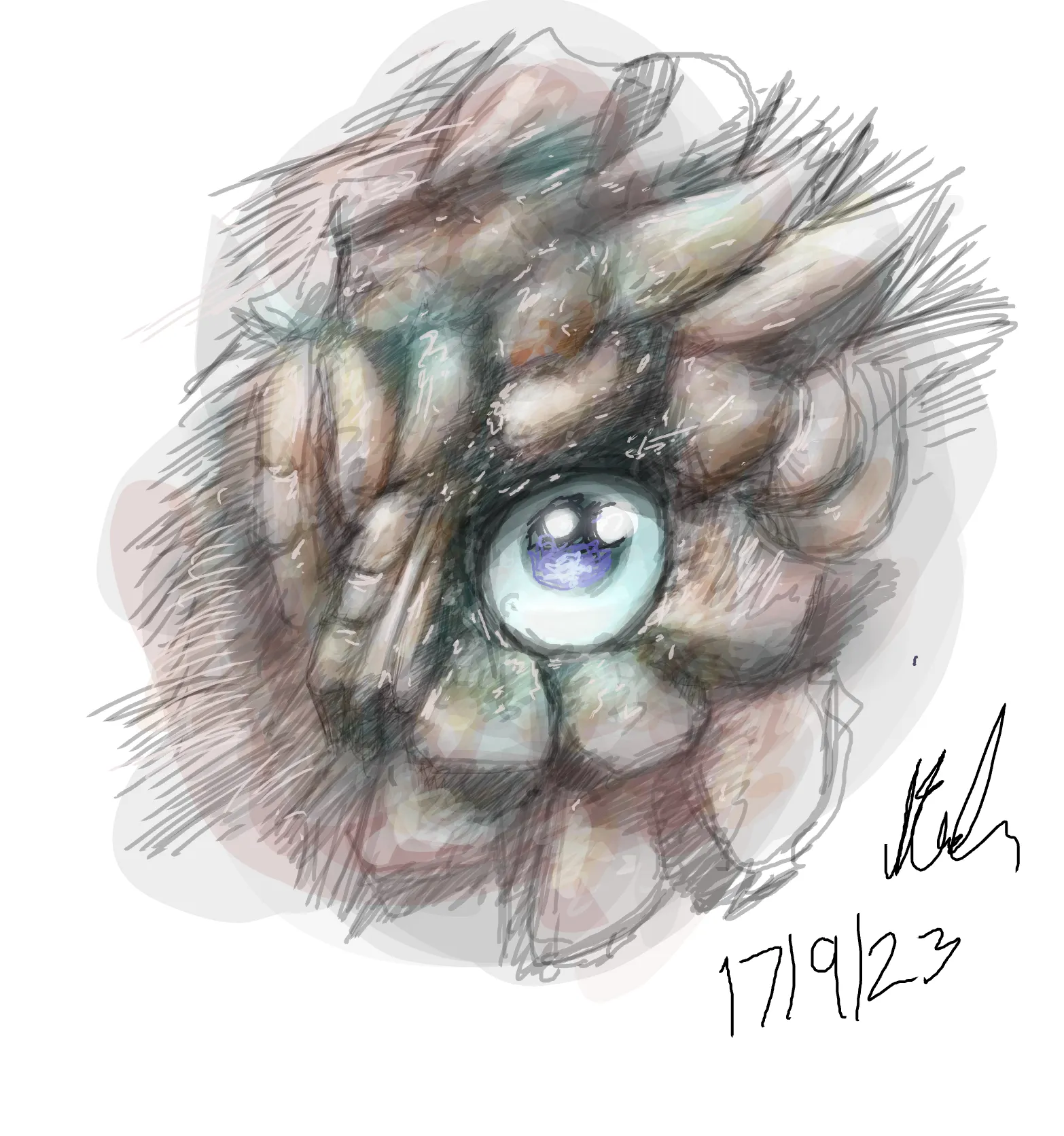 Creature Eye Art