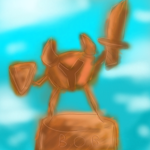 The Copper Statue of the Valiant Knight