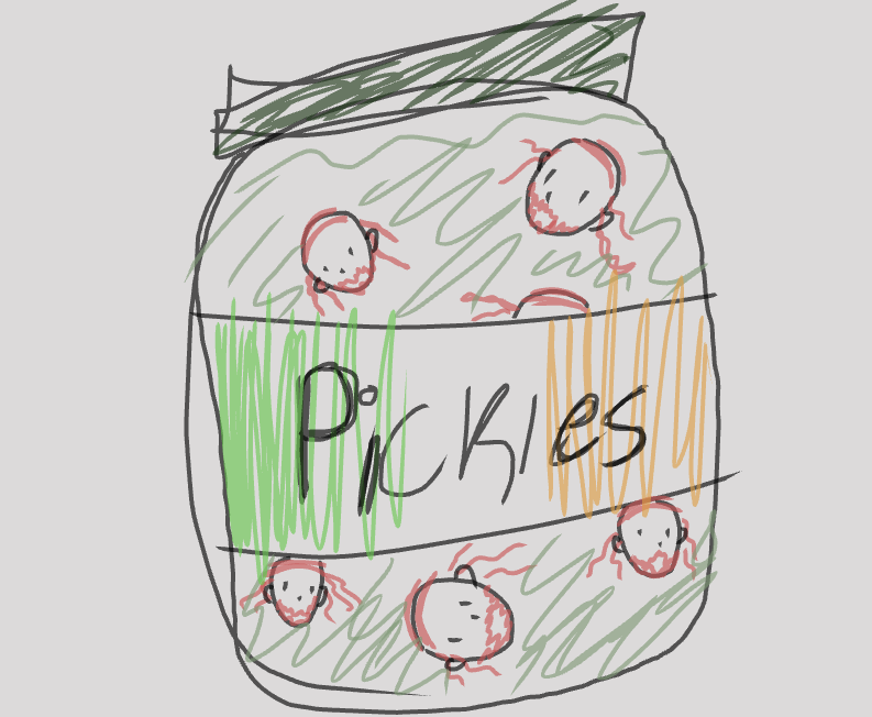 Pickle jar