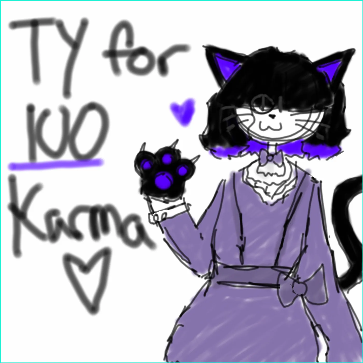 thank you guys for 100 karma!!!