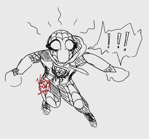 spidersona sketch