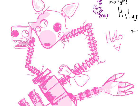 Sweet lil mangle I drew awhile ago