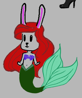 My little mermaid bunny