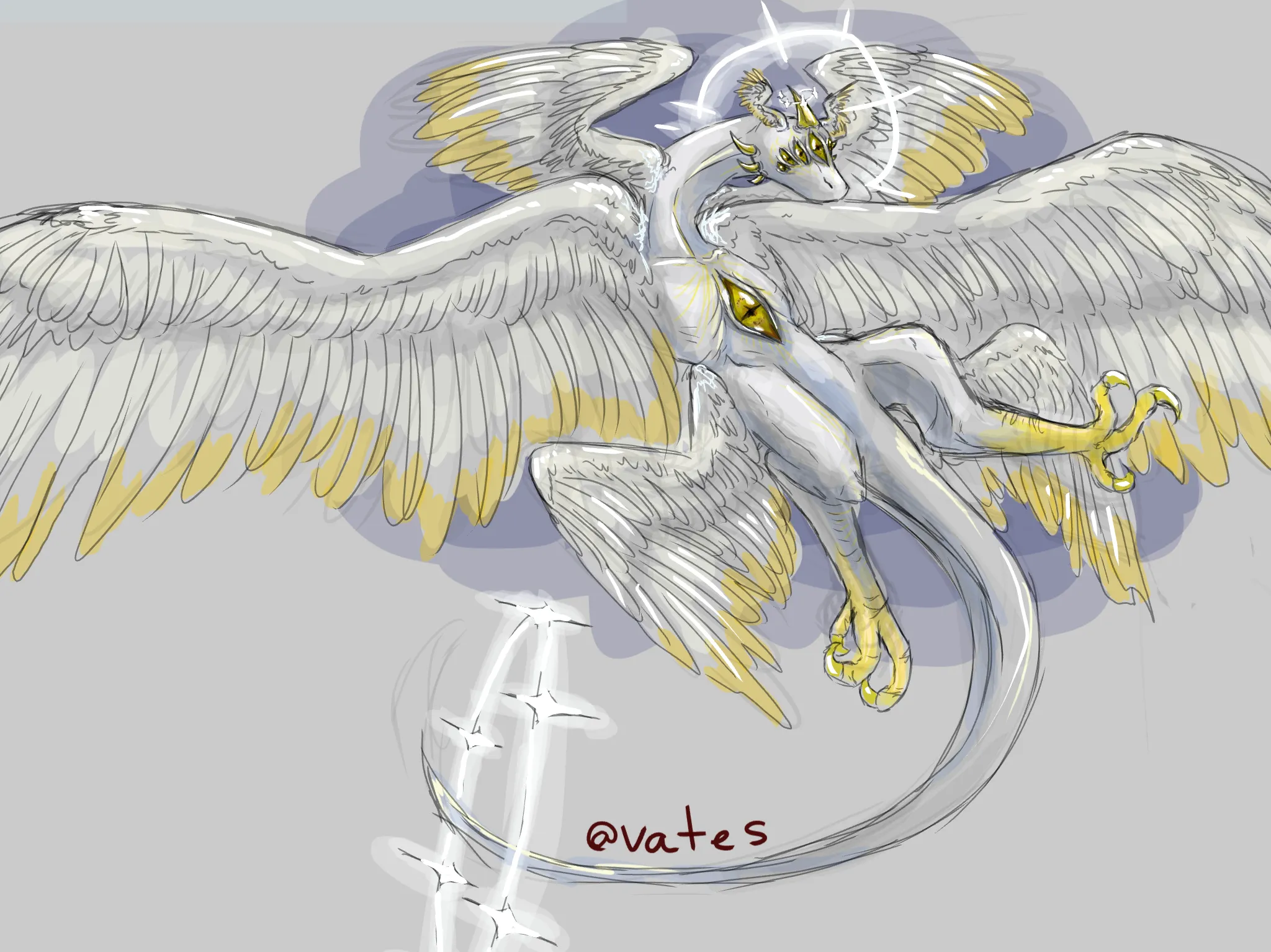 Idk seraphim dragon or something 