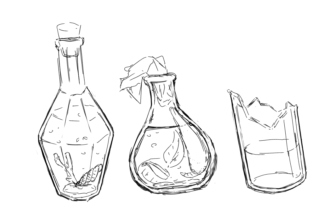 Wonky potions