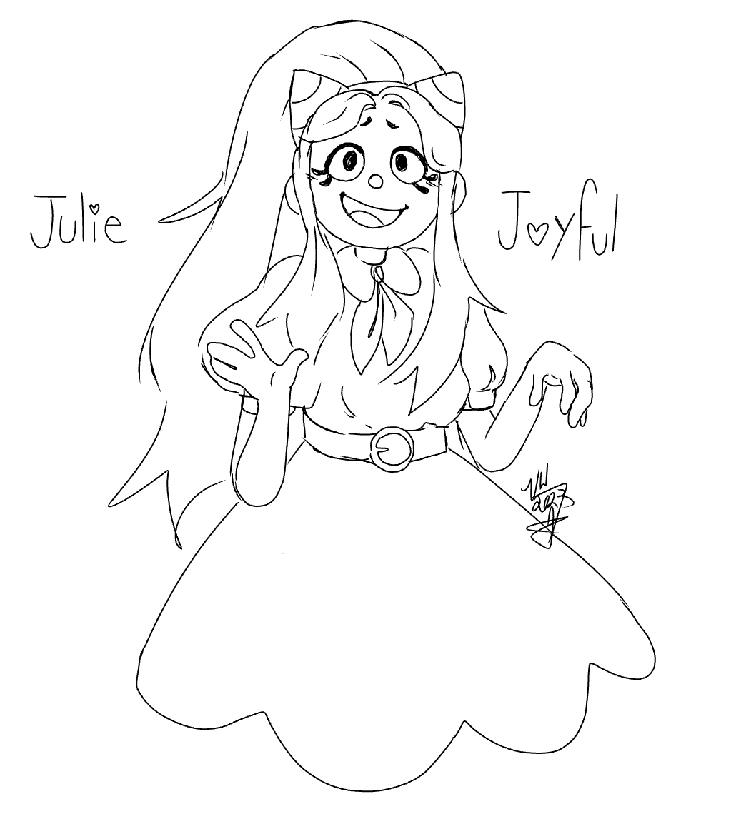 Julie Joyful doodle