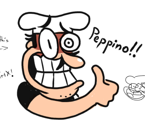 A small Peppino doodle