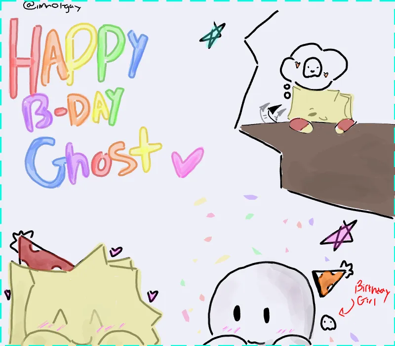 HAPPY BIRTHDYA GHOST ILY :))