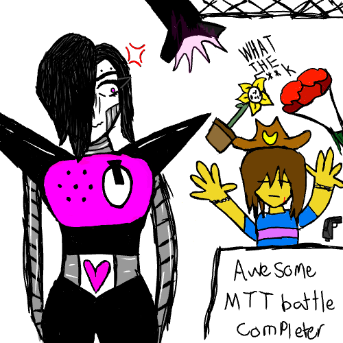 me when i finished the mettaton fight
