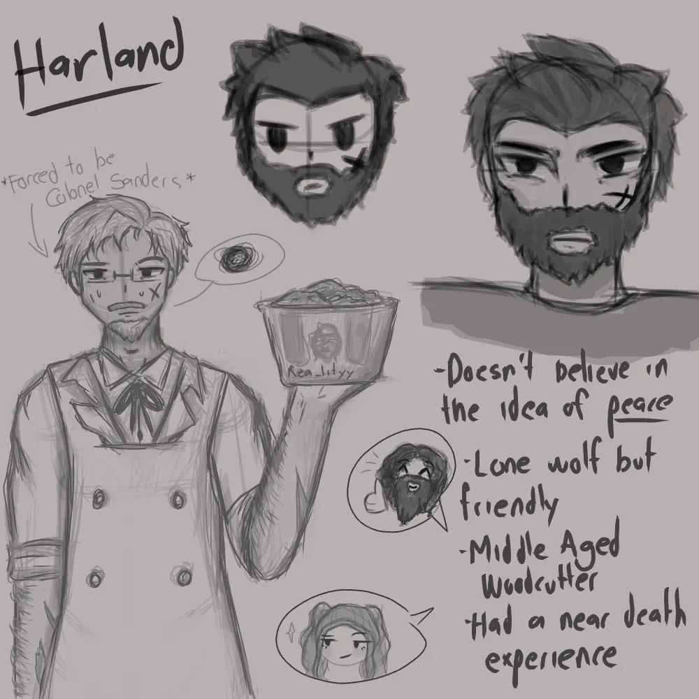 A new OC (and his Colonel Sanders cosplay)