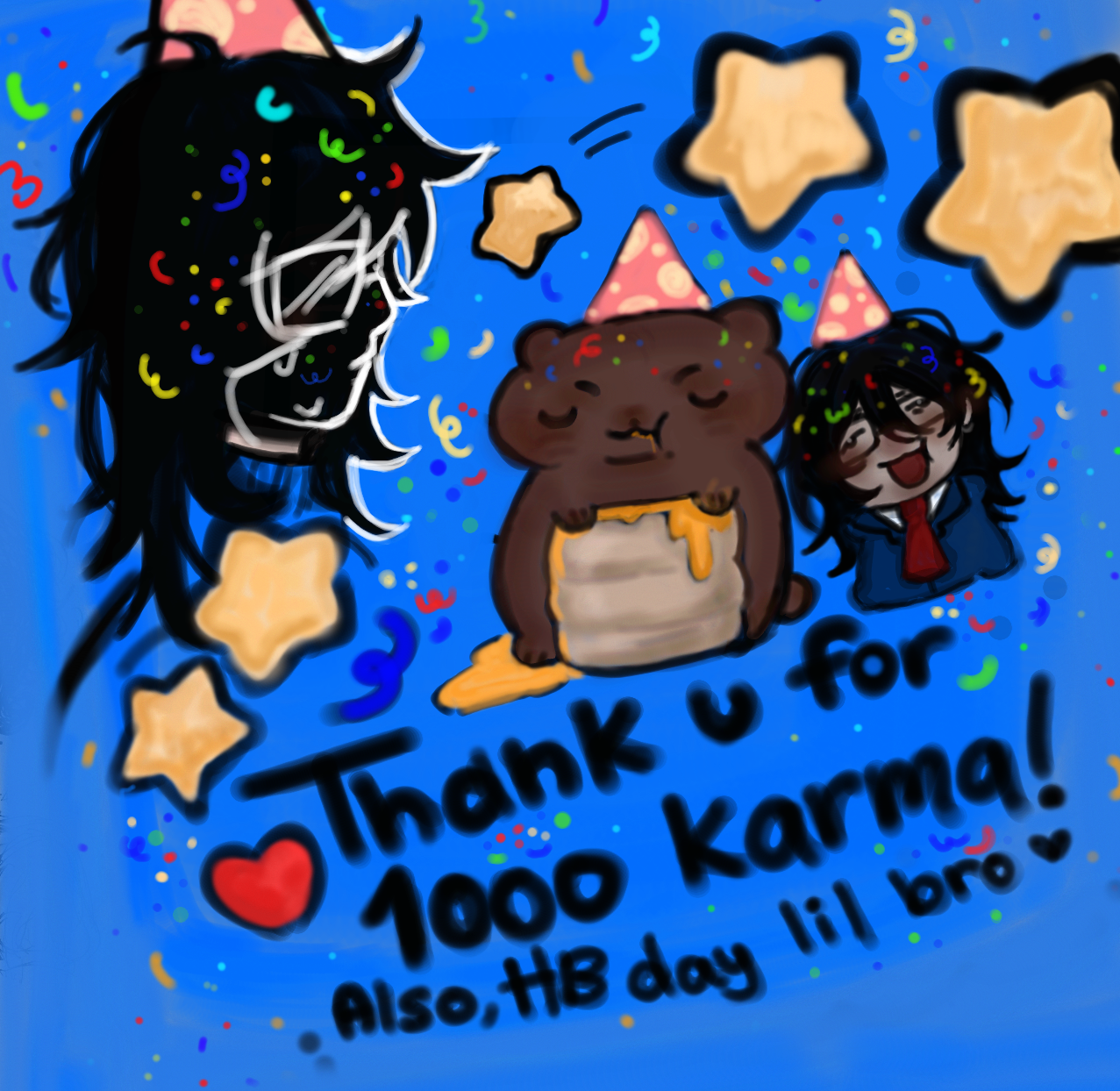 TY FOR 1000 KARMA !?!?