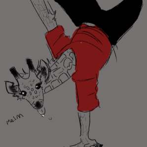 Break Dancing Giriffe