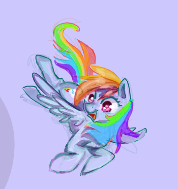 Rainbow Dash!