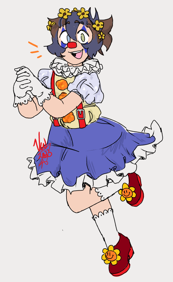 Clowning 'round <:o)