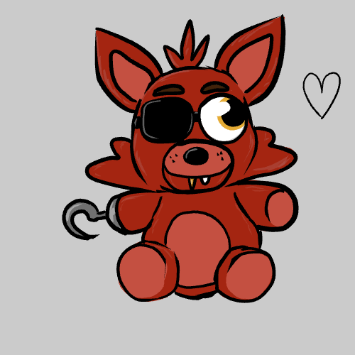 Foxy plush