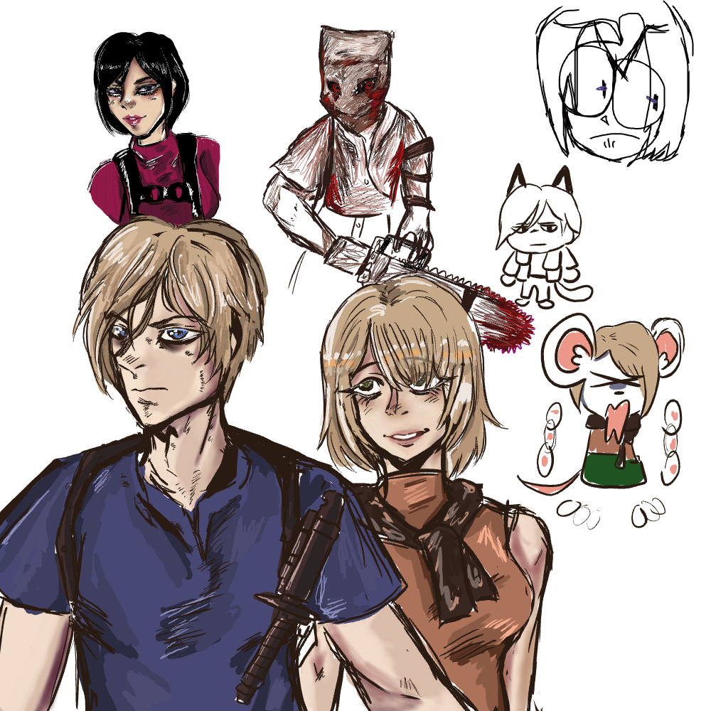 re4 sketches