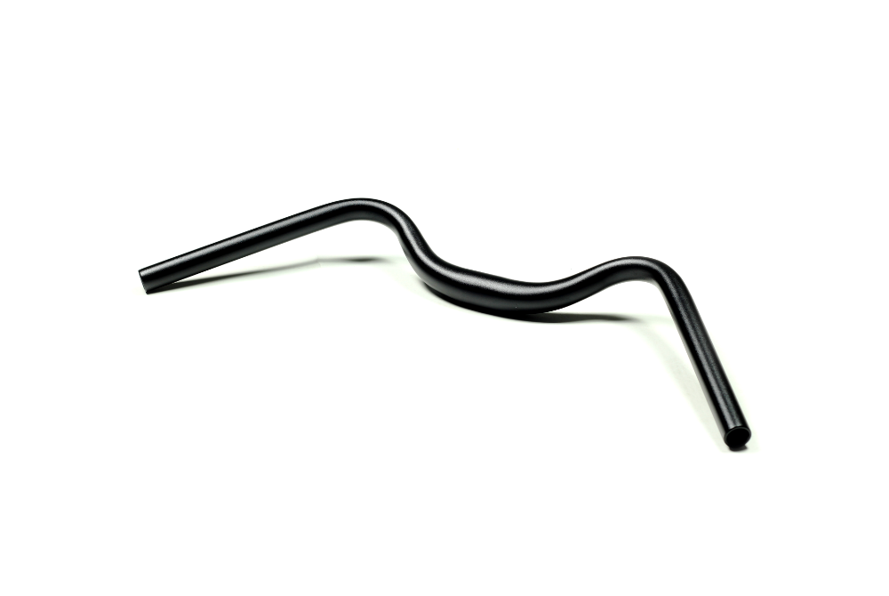 black bike handlebars