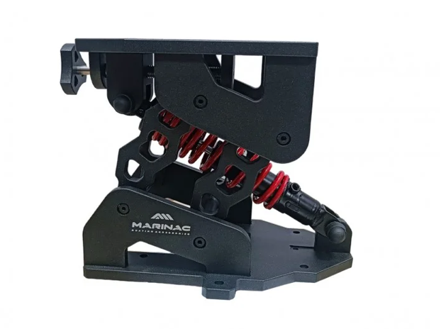 Shock-absorbing pedestal