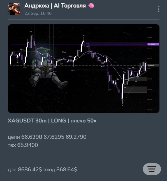 Андрюха – AI Торговля: evidence 1 — Extreme leverage up to 50x that destroys beginners' deposits, screenshot 1 of 2