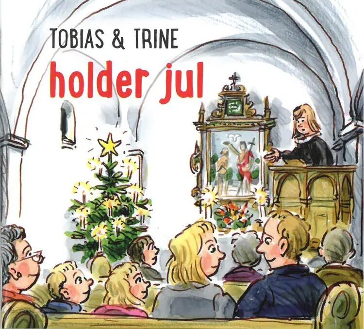 Tobias & Trine holder jul