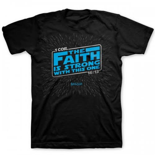 T-Shirt Faith Is Strong Large