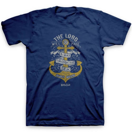Anchor Waves T-Shirt 4XL