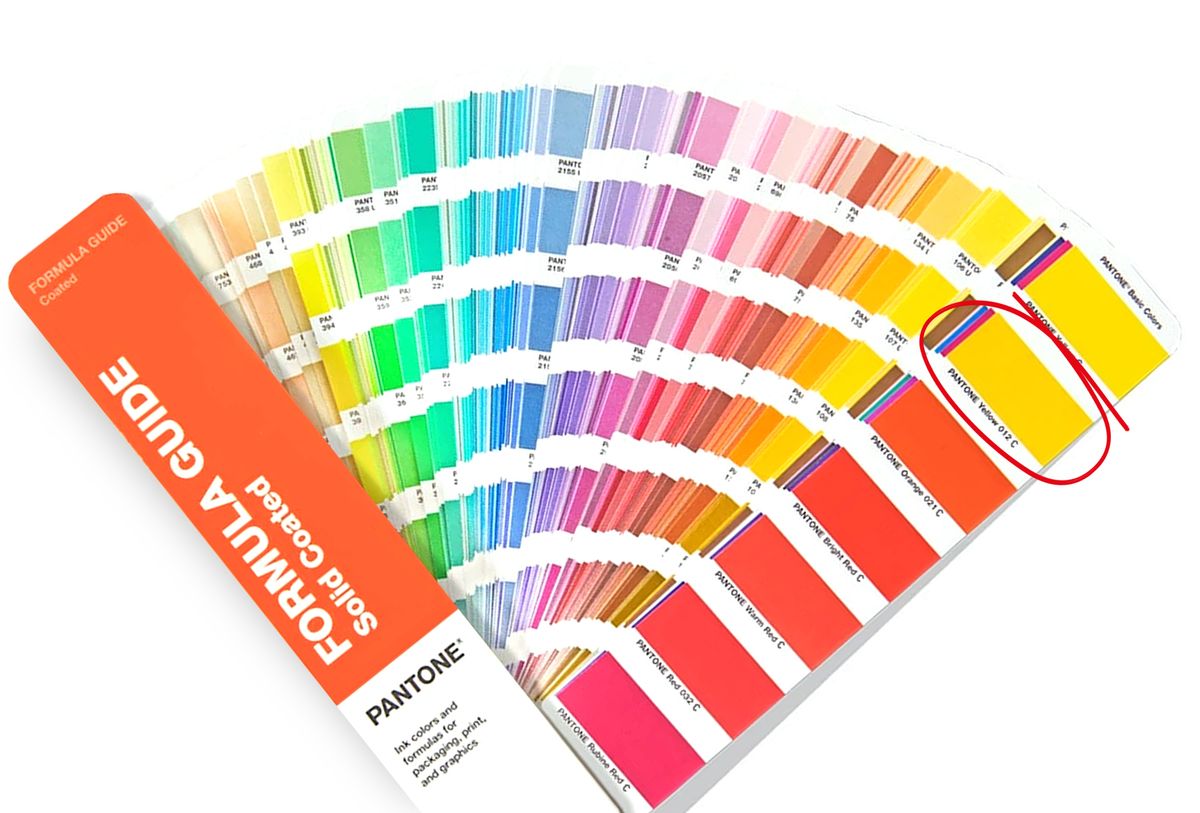 Pantone vzorník
