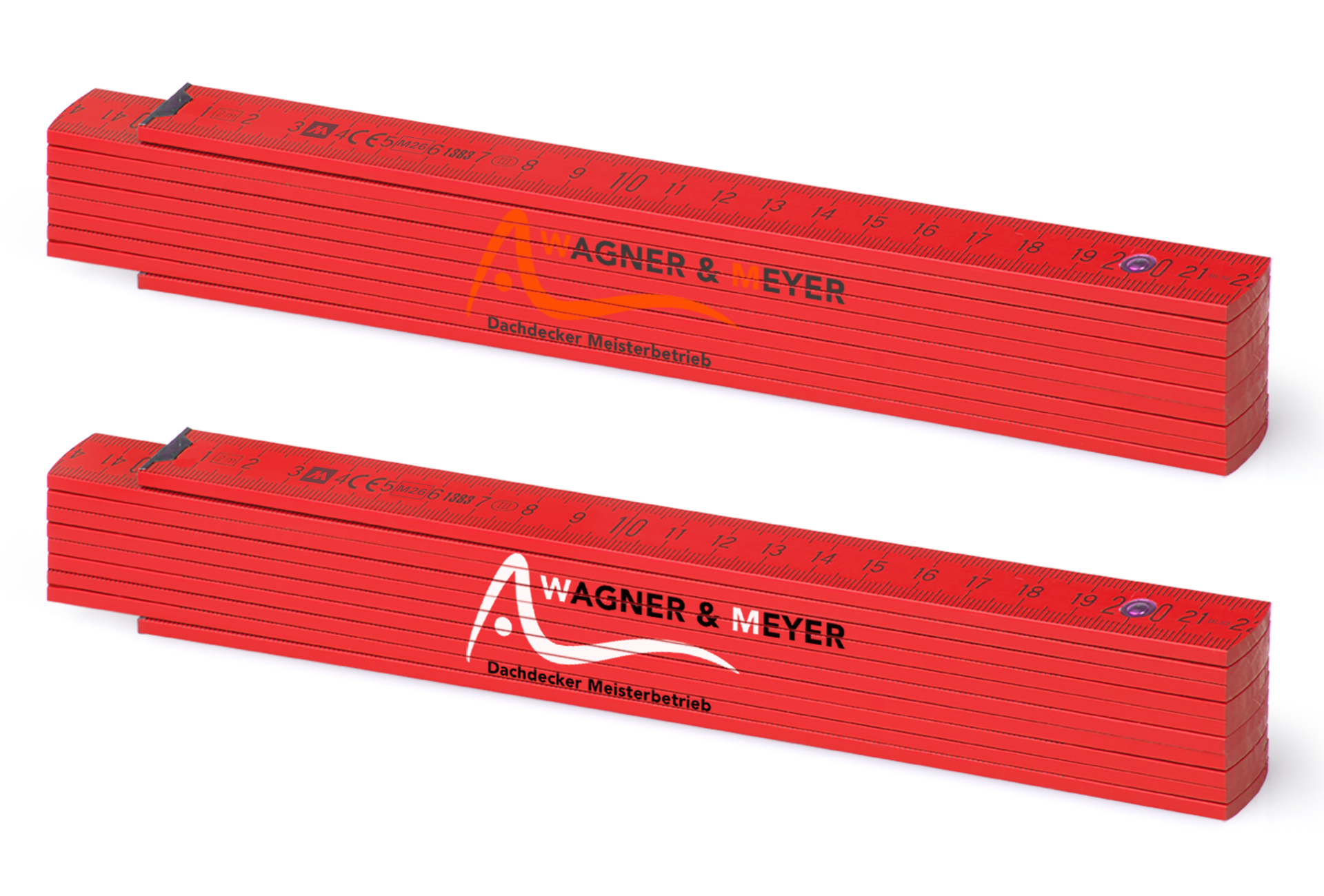 Poor and improved logo application