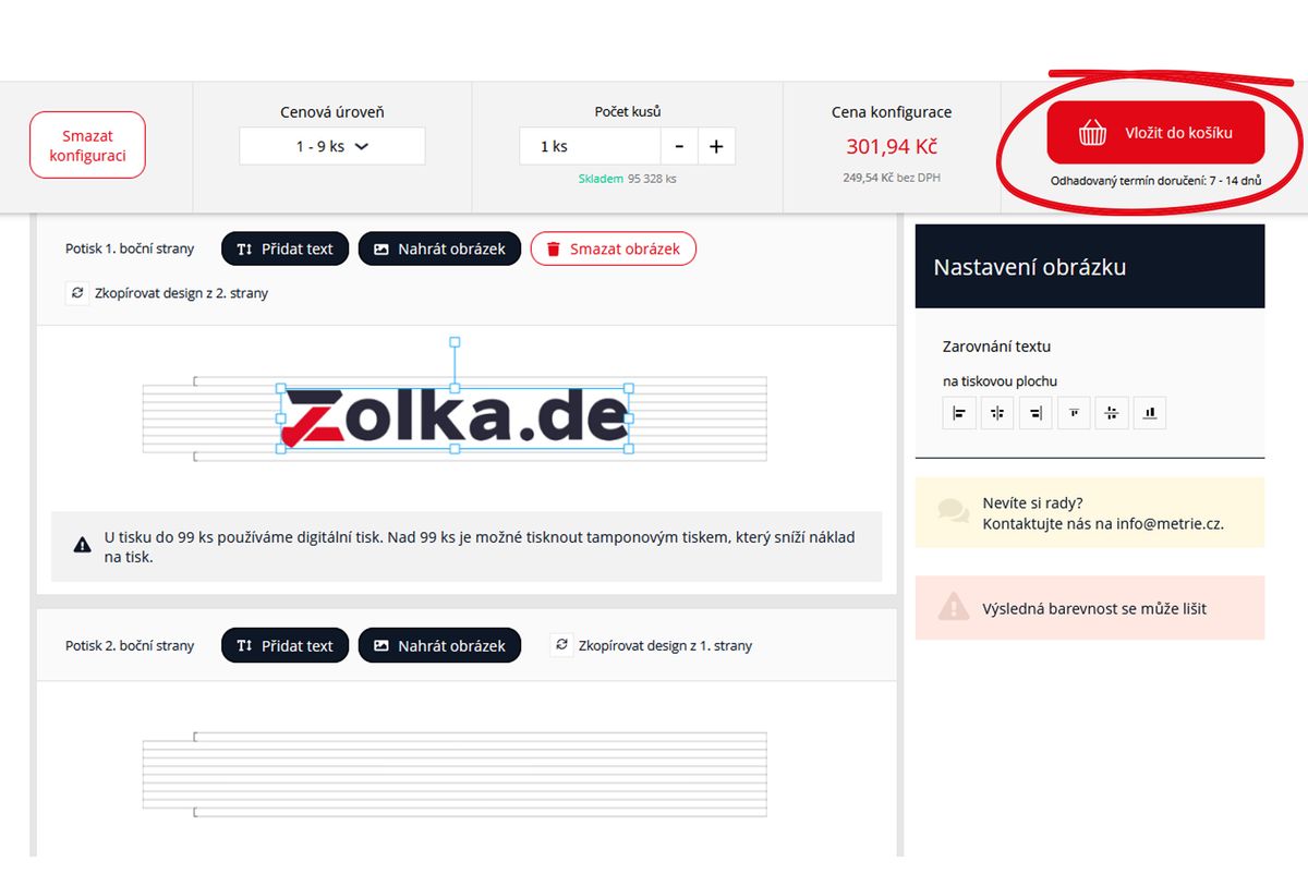 Kde zjistím předpokládaný termín dodání?