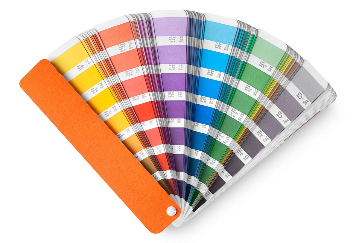 Pantone colours