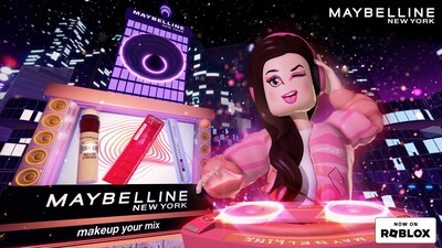 Maybelline New York произвел фурор на Roblox – цифровое приключение с макияжем и музыкой 
