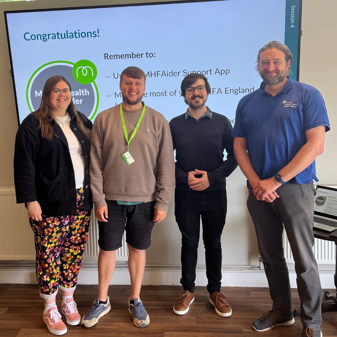 Mental Health First Aid training course