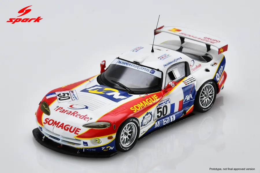 Chrysler Viper GTS-R #50 15th 24H Le Mans 1999 P. Mello-Breyner - M. Mello-Breyner - T. Mello-Breyner