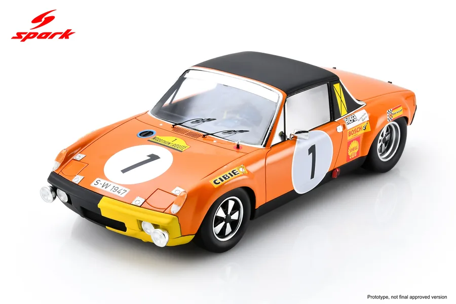 Porsche 914/6 No.1 Winner Marathon de la Route 1970