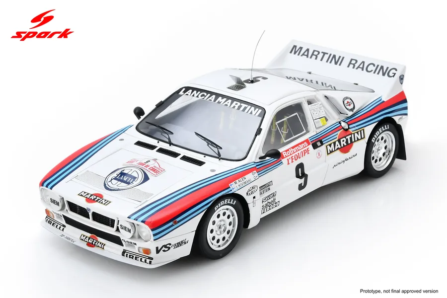 Lancia 037 Rally No.9 Winner Tour de Corse 1983