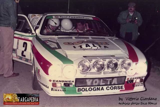 Lancia 037 Rally No.2 Winner Targa Florio Rally 1984