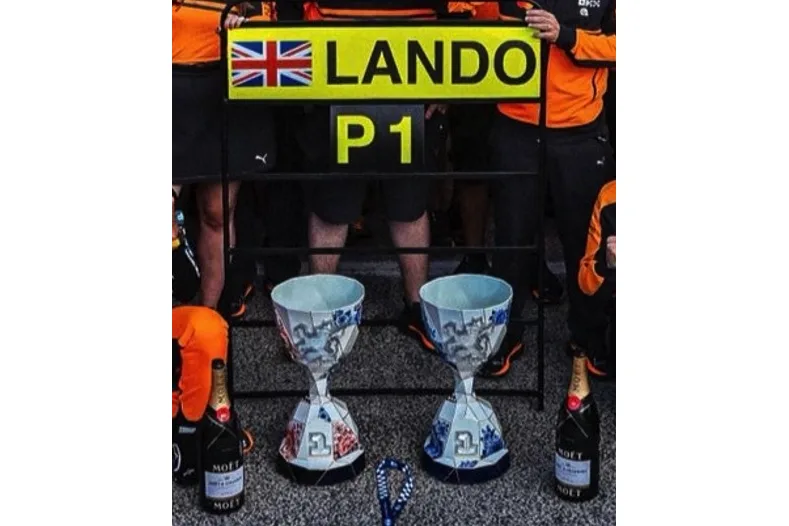 McLaren Mastercard F1 Team MCL40 No.1 Winner Dutch GP 2026