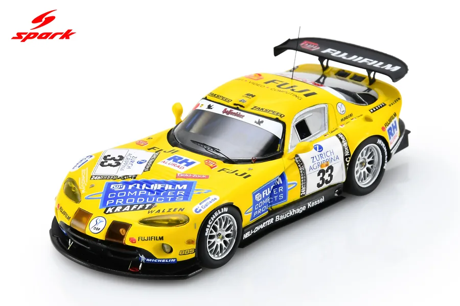Chrysler Viper GTS-R No.33 Zakspeed Motorsport Winner Nurburgring 24H 2001